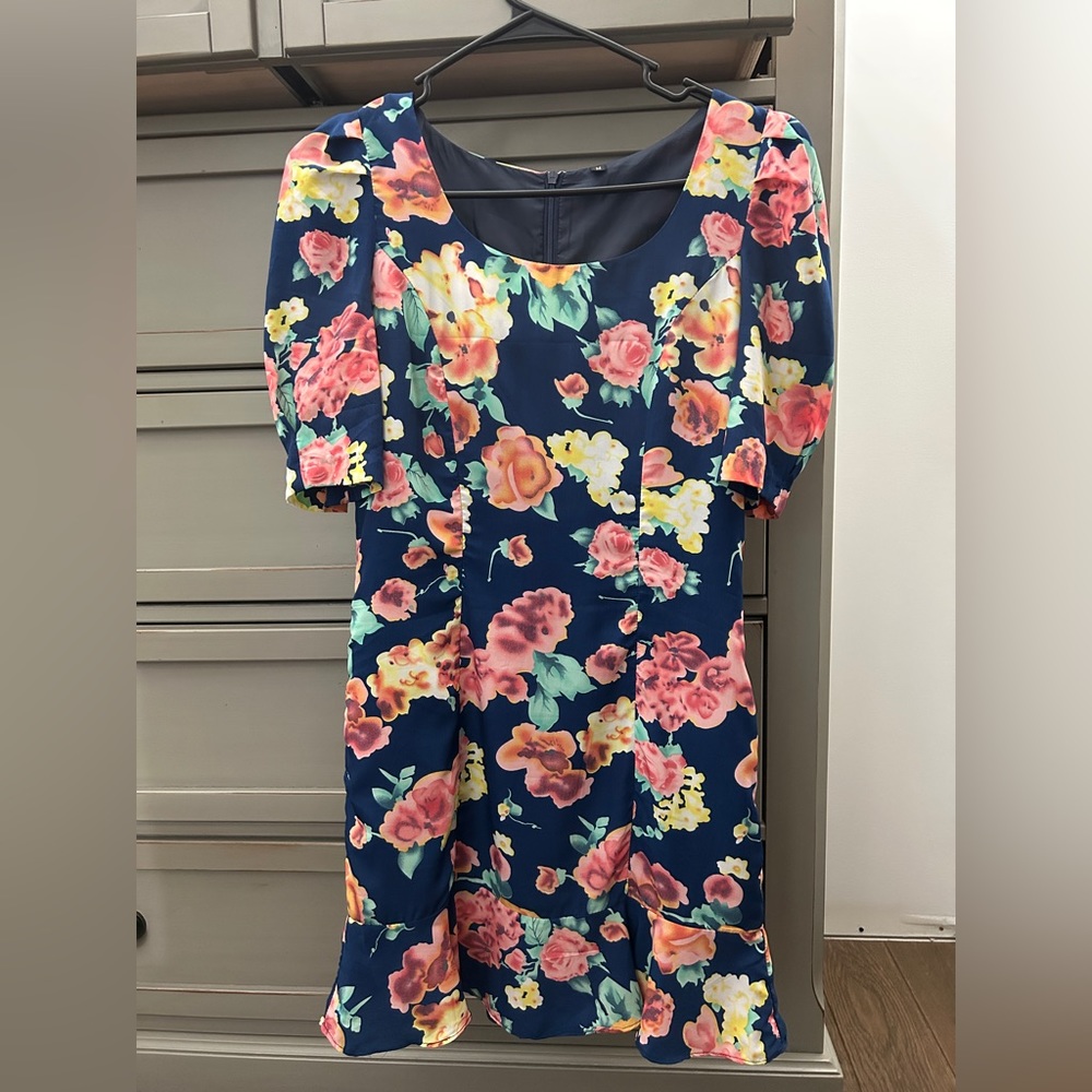 Vintage floral dress